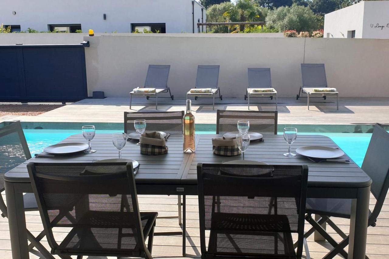 Villa Rossa 6 Pers Dans Residence Avec Piscine Chauffee Privee Леччи Екстериор снимка