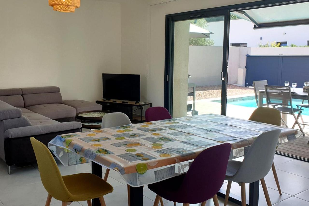 Villa Rossa 6 Pers Dans Residence Avec Piscine Chauffee Privee Леччи Екстериор снимка