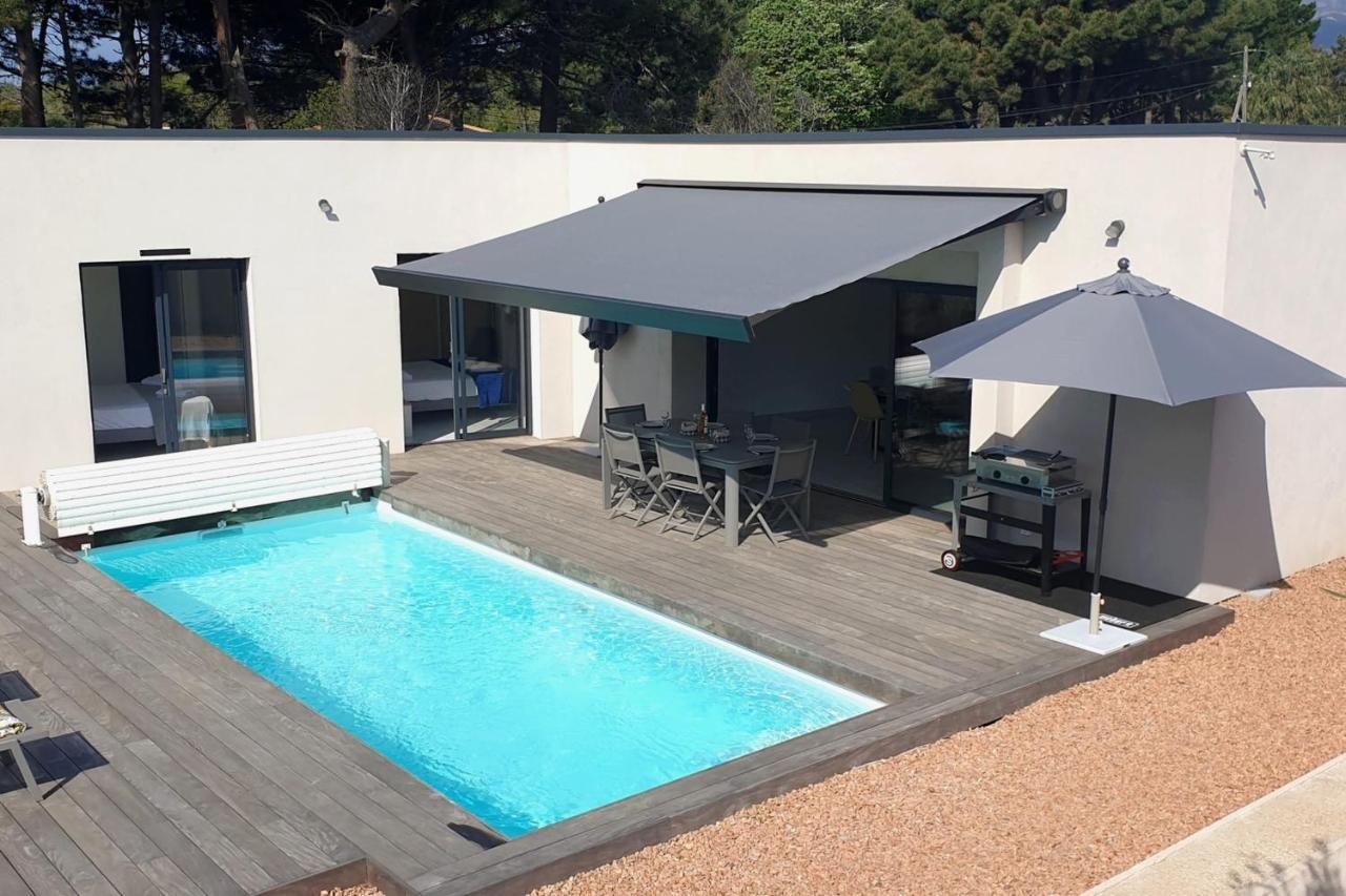 Villa Rossa 6 Pers Dans Residence Avec Piscine Chauffee Privee Леччи Екстериор снимка